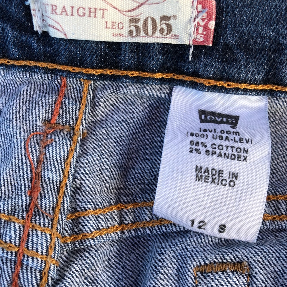 COPY - Woman’s 505 Levi’s size 12 short straight …